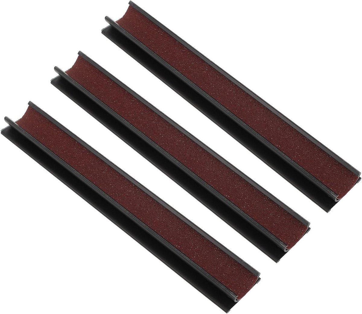 Poolkeu Tip Vormer - Biljart Keu Reparatie - Onderhoud van Keutip - Robuust Schuurpapierrek - 23 cm - Donkerrood