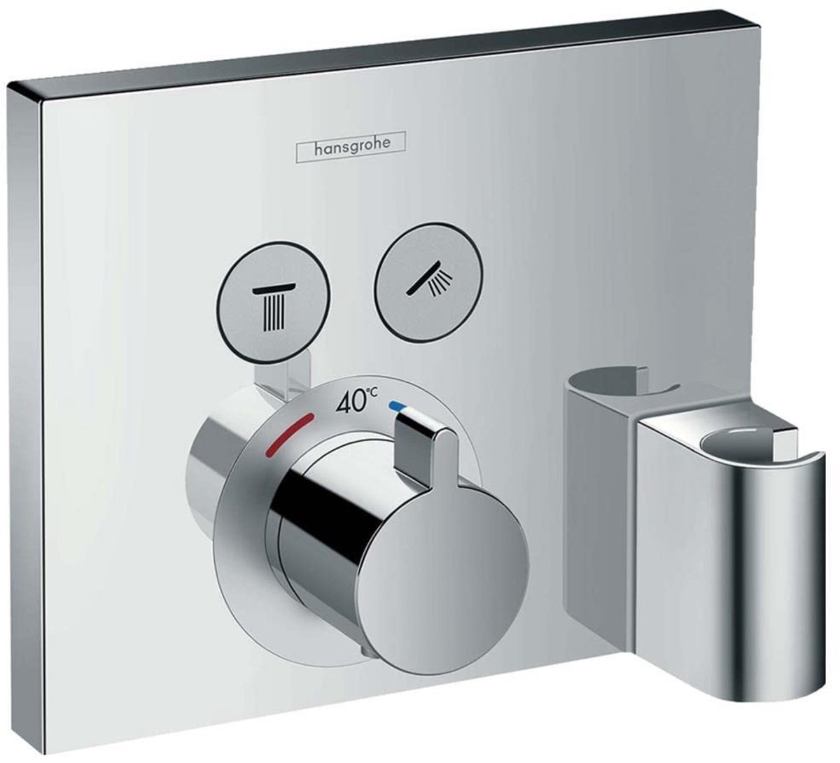 Solidchoice - Inbouwthermostaat met Douchekophouder voor Badkamer