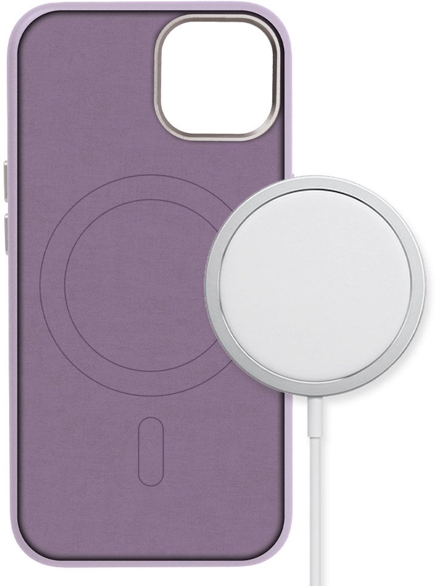 Back Cover (CoverZ - Magsafe Compatible) - Lilac, For iPhone 16
