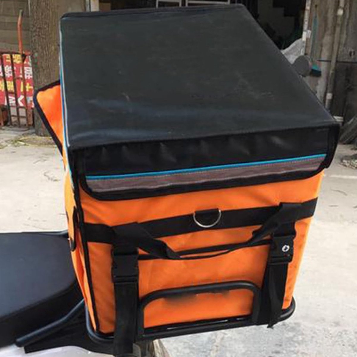 Fiets Achtermand - Fietsmand Afneembaar - Bagage Vervoeren - Zwaar Draagvermogen - 50 x 40 cm - Zwart