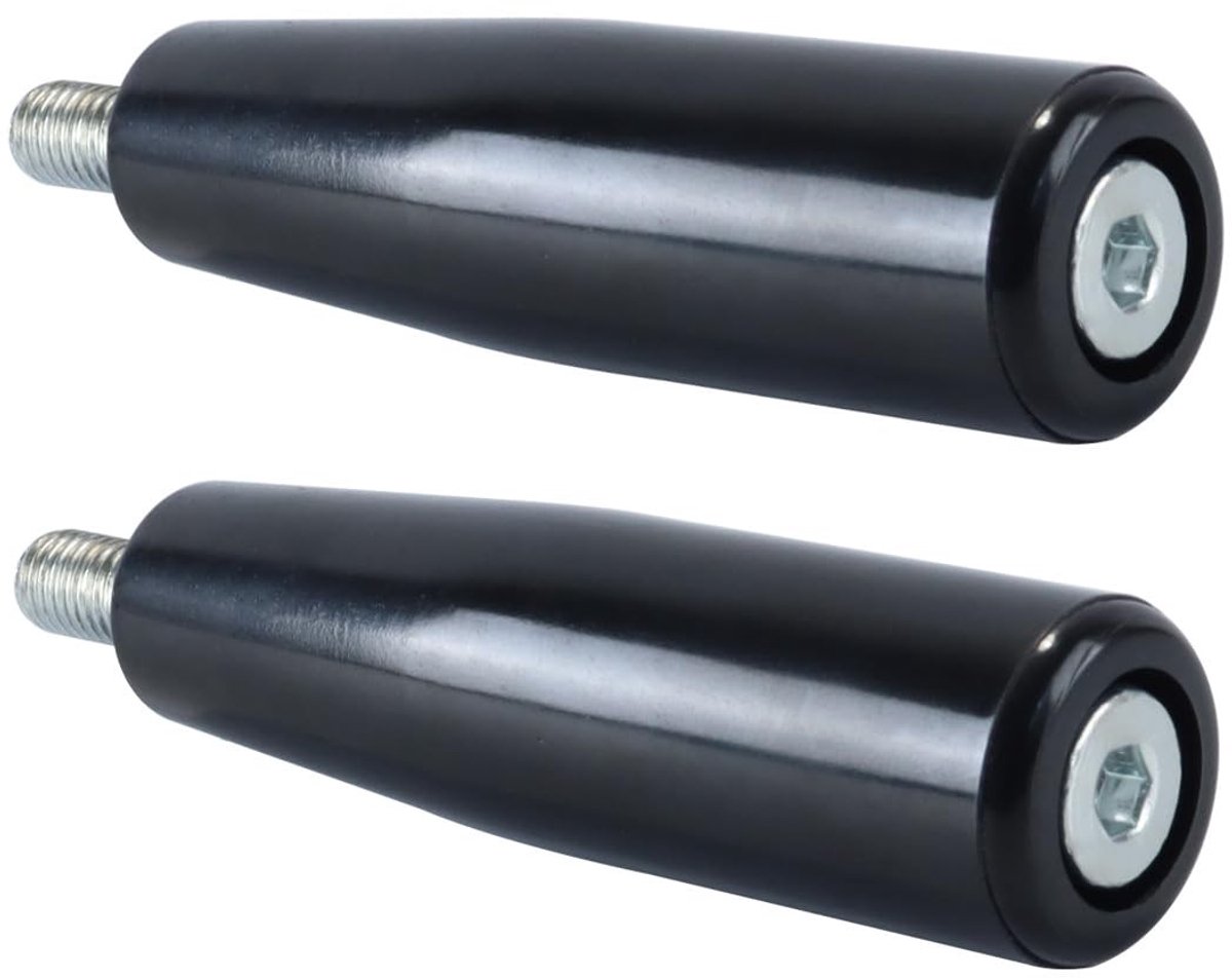 Solidchoice - Draaibare Handwielgreep, 2 Stuks M10×100 mm
