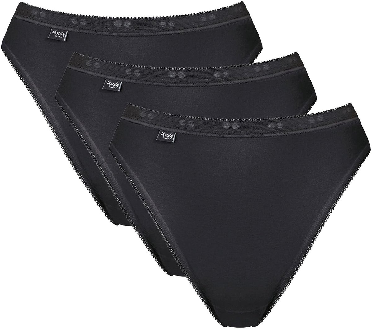 Solidchoice - Dames Slipje Basic 3-Pack van Hoogwaardig Katoen
