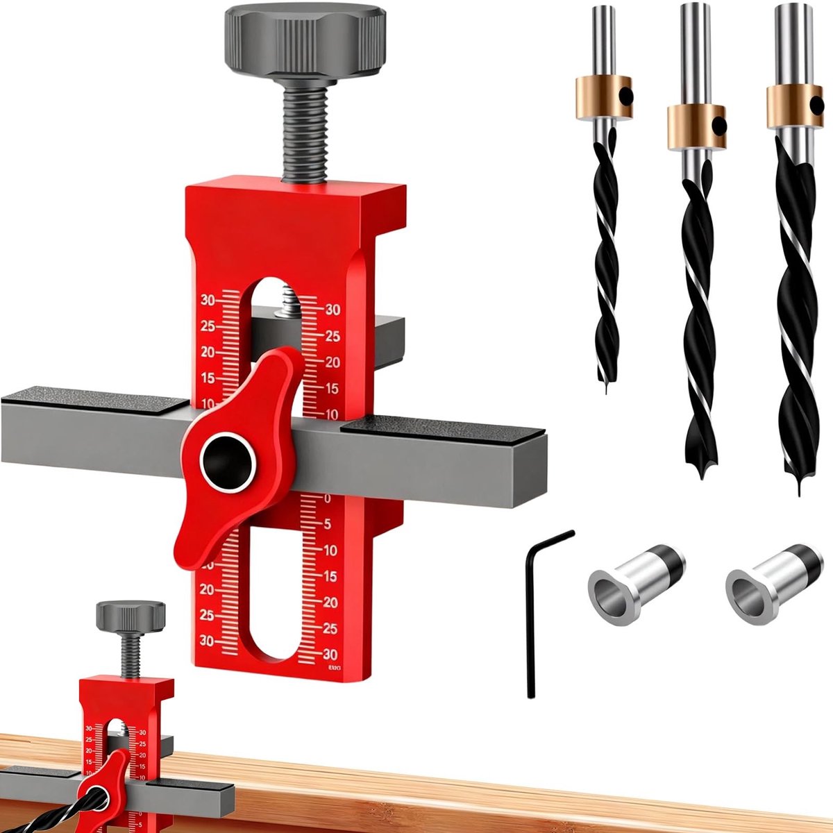 Solidchoice - 2-in-1 Kastdeur Montagehulp Set voor Eenvoudige Installatie