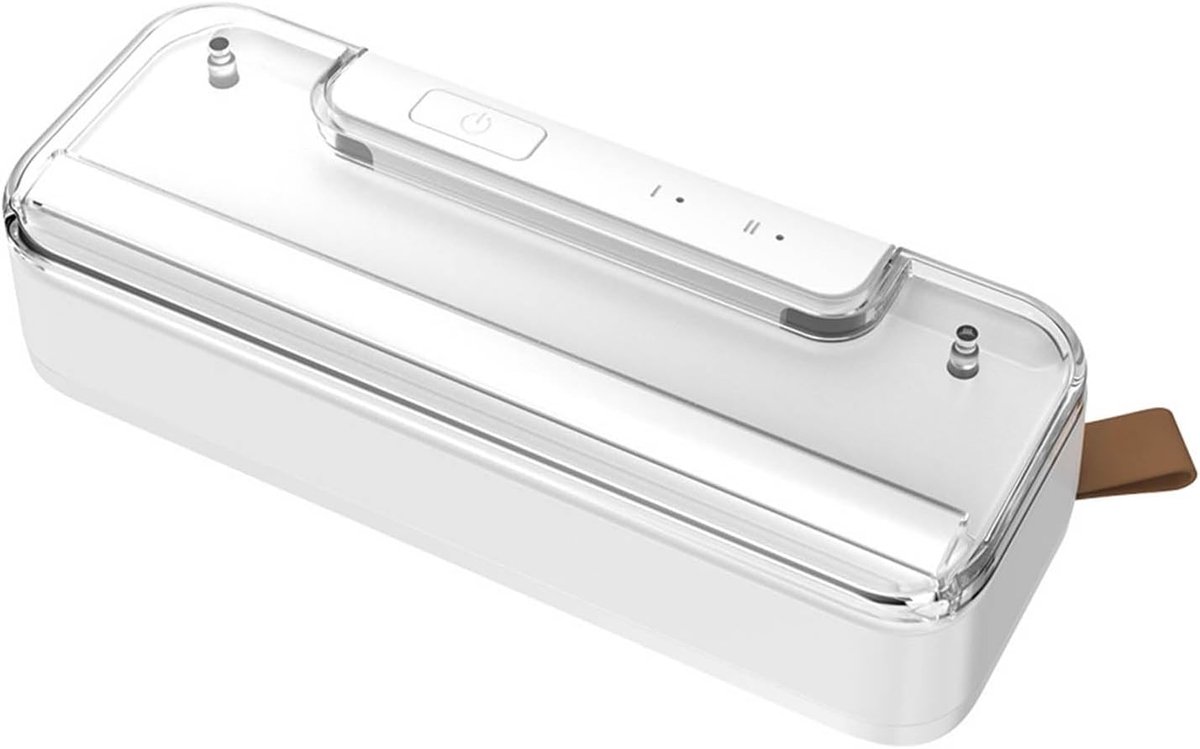 carmdering - Bag Sealer, Mini Folienschweißgerät - Zakjesverzegelaar - 2-in-1 Versiegelaar En Snijder - Twee Temperatuurstanden - Geïntegreerde Cutter
