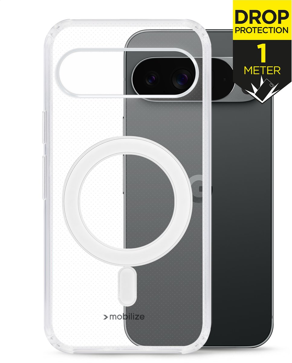 Mobilize Magsafe Compatible Naked Protection Case for - Geschikt voor Google Pixel 11 Pro XL - Clear