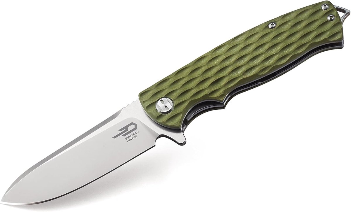 Bestech Knives Grampus G10 Linerlock Beige - ShopVlot