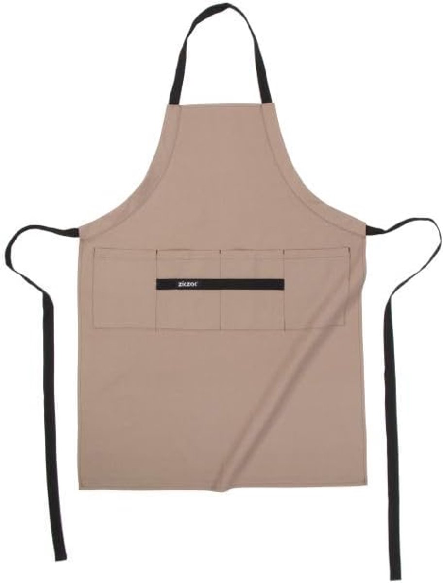 Apron Prof., 4 bags, 80x105cm, gray - ShopVlot