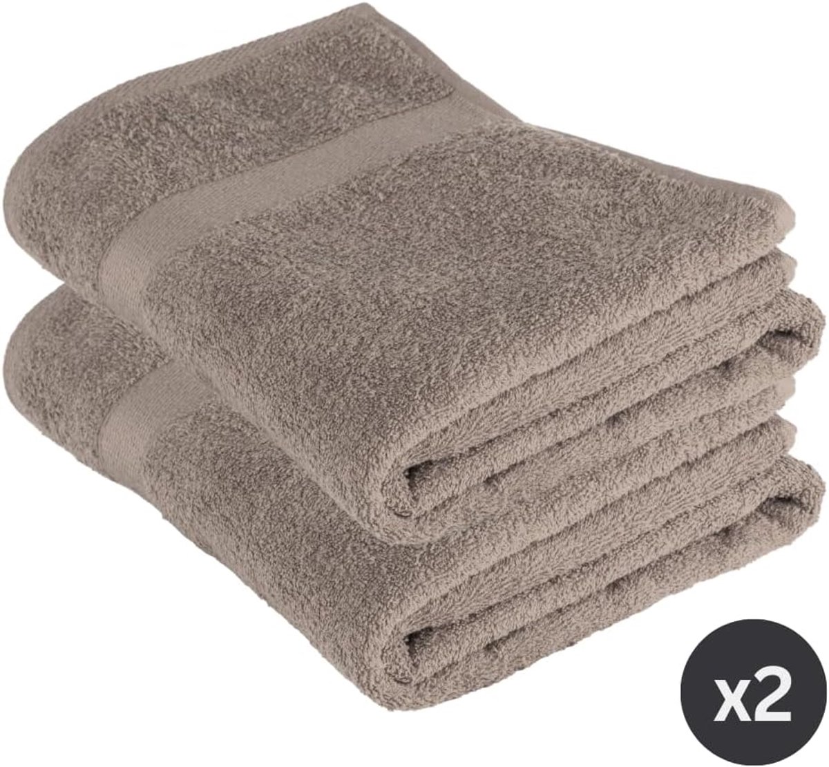 TISECO HOME STUDIO - Douchelaken RIVA - SET/2-100% katoen - 450 g/m² - 100% katoen - superzacht en zeer absorberend - ShopVlot