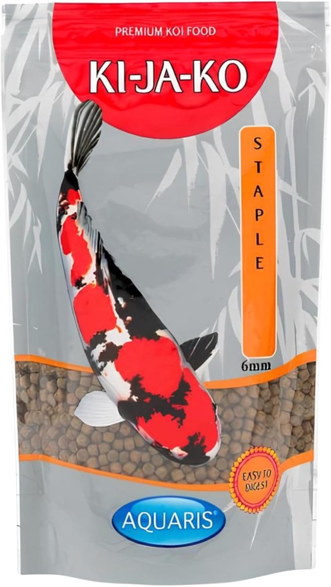 Staple Koi Food for Koi Carp, 6 mm, 3 kg: Floating Granules with Spirulina, Complete Food Suitable from 10 °C - ShopVlot