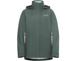 Jack Wolfskin ROTWAND 3IN1 JKT W Dames Outdoorjas - sago palm