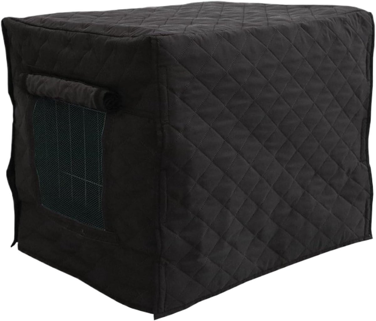 Hondenkennel Hoes - Bench Cover - Bescherming Huisdier - Weerbestendig Ontwerp - 37 x 24 x 25 inch - Zwart