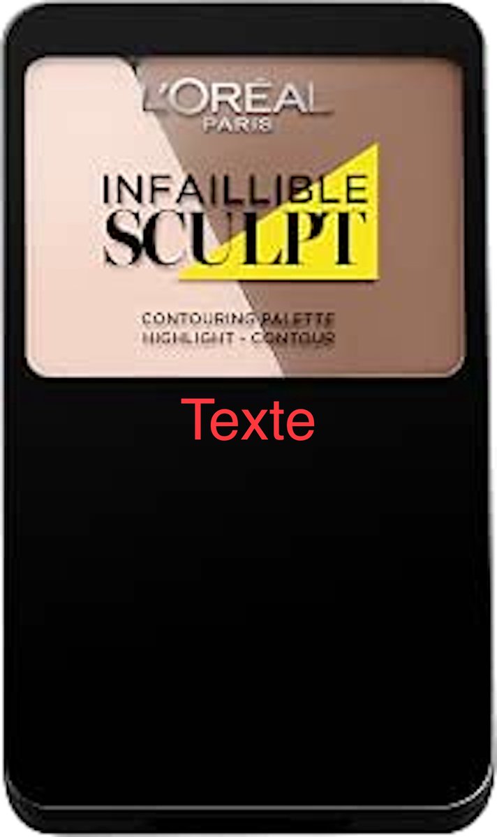L'Oreal Infallible Sculpt palette 10 gr. 03 Medium dark