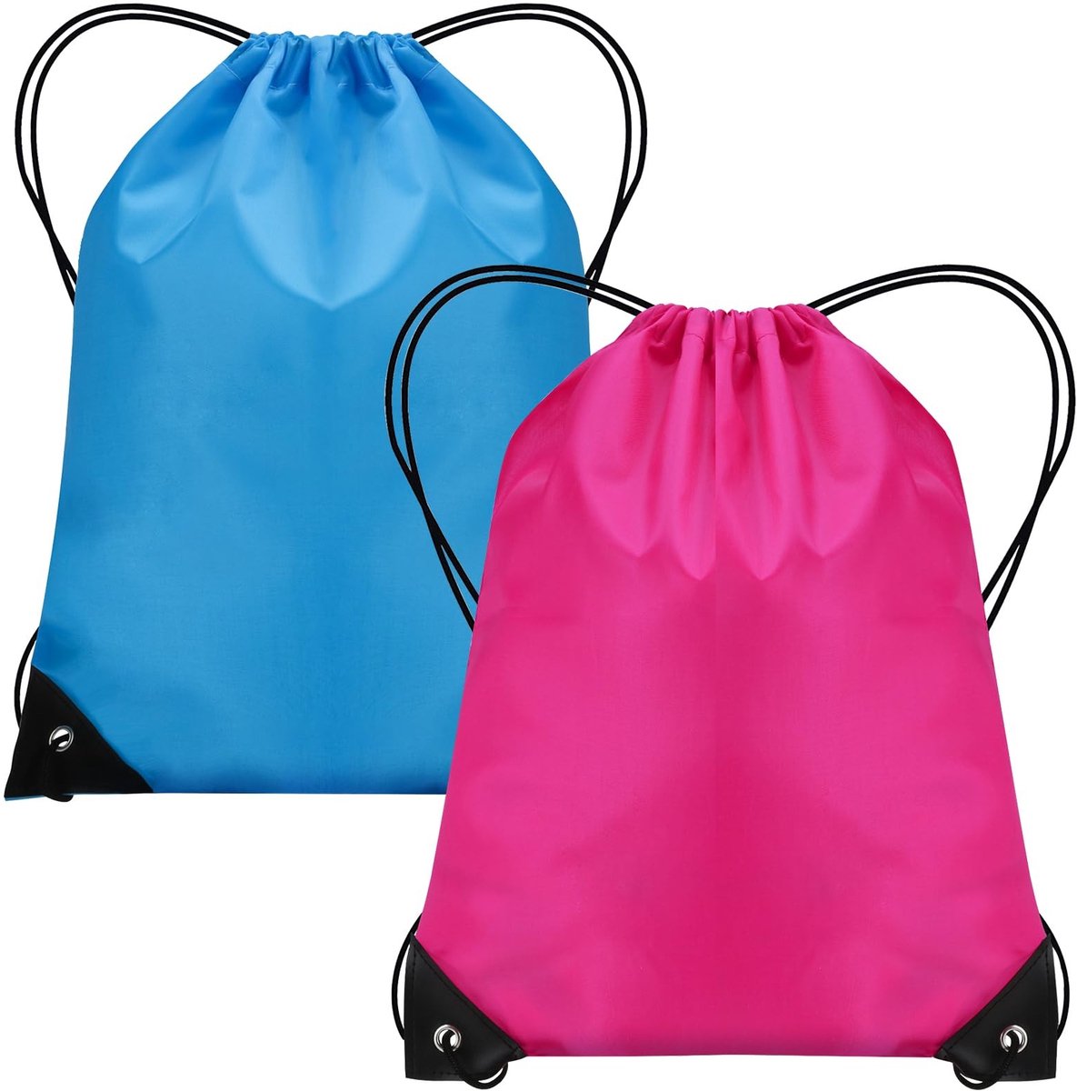 Solidchoice - Trekkoord Tas voor Kinderen - Waterdichte Zwemrugzak voor School en Strand