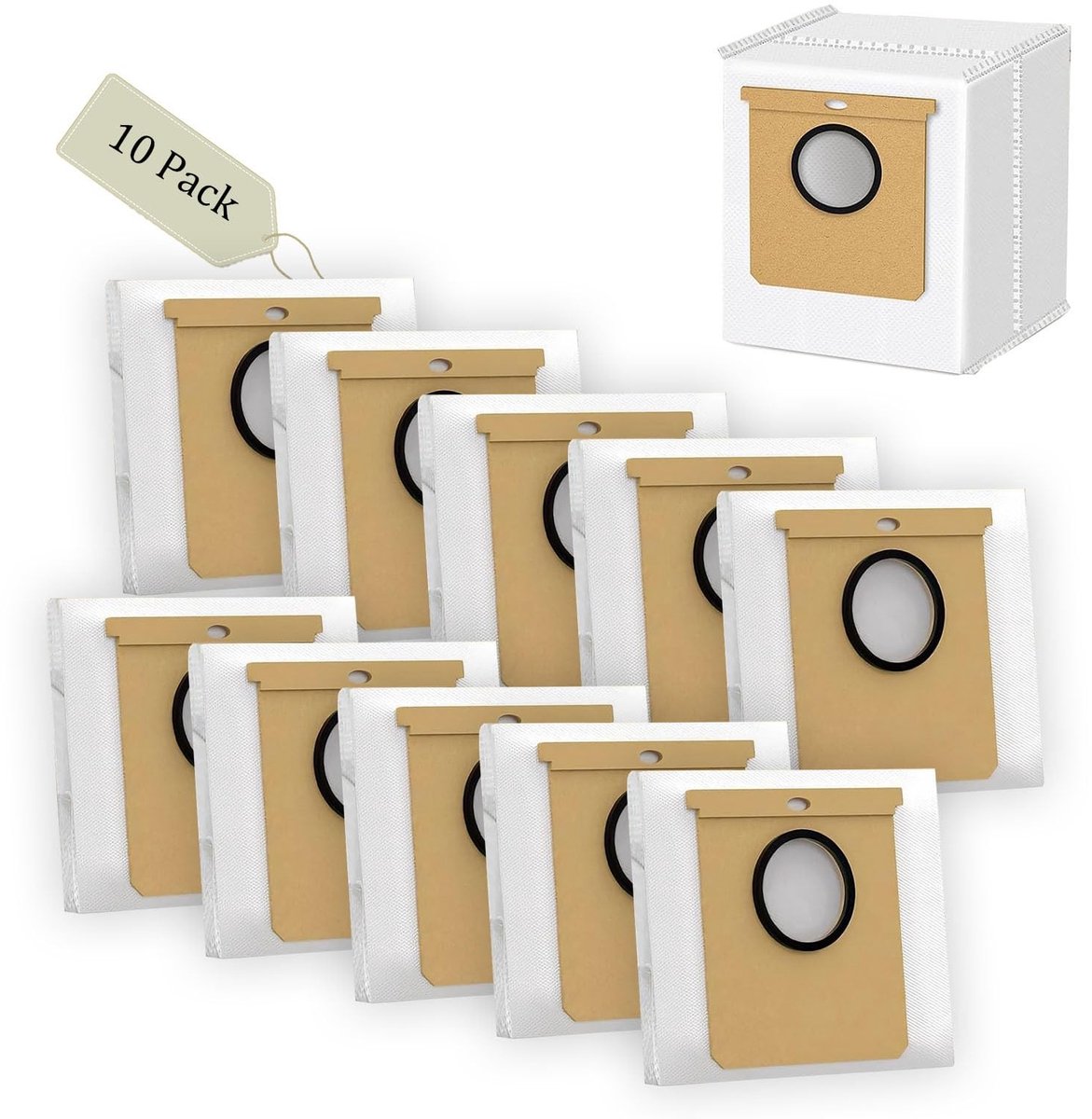 Solidchoice - Stofzakken voor Eufy L50/L60 Stofzuiger, 10 Stuks