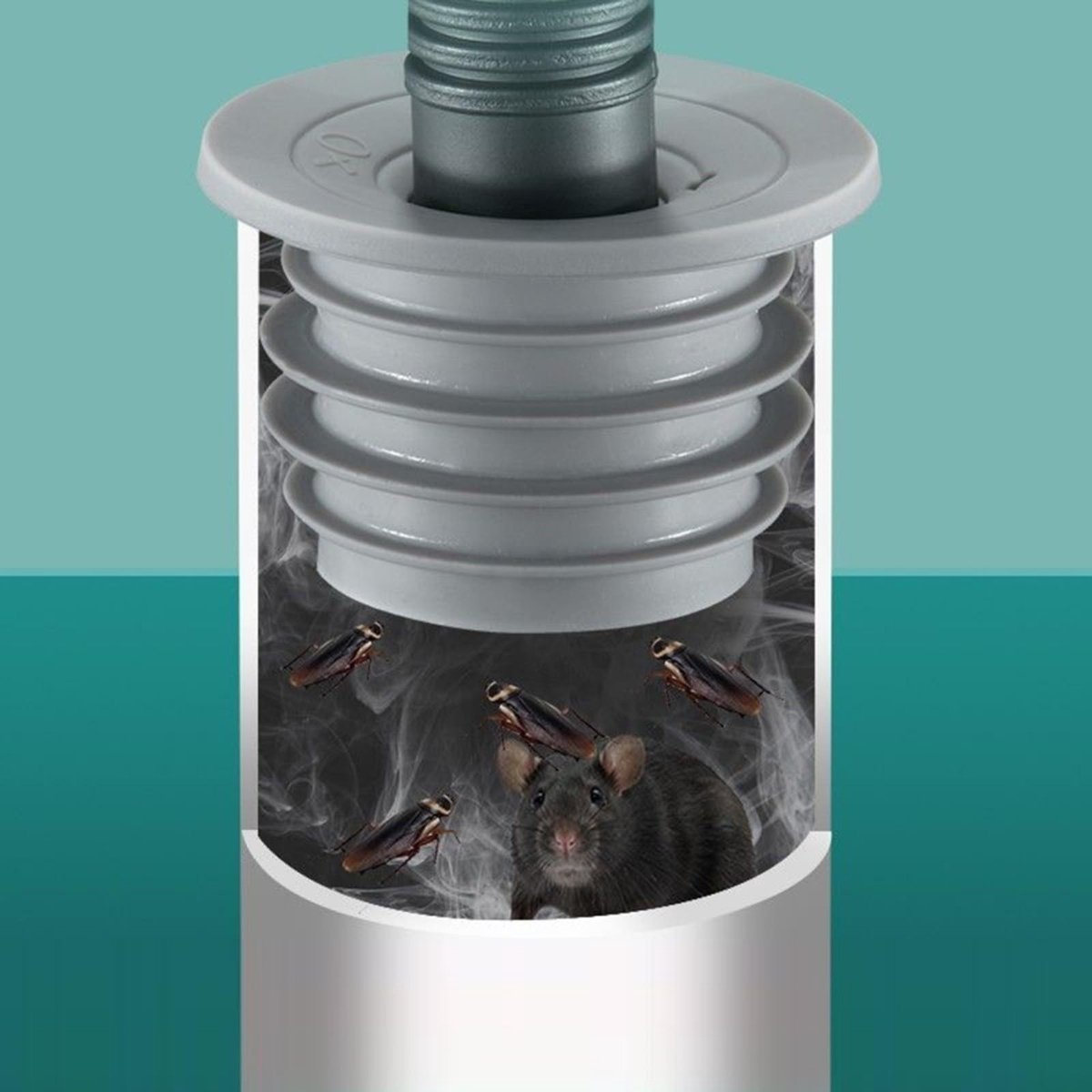 Solidchoice - Afvoerstoppen en Pijpenafdichtingen - Universele Siliconen Seal voor Wasmachine