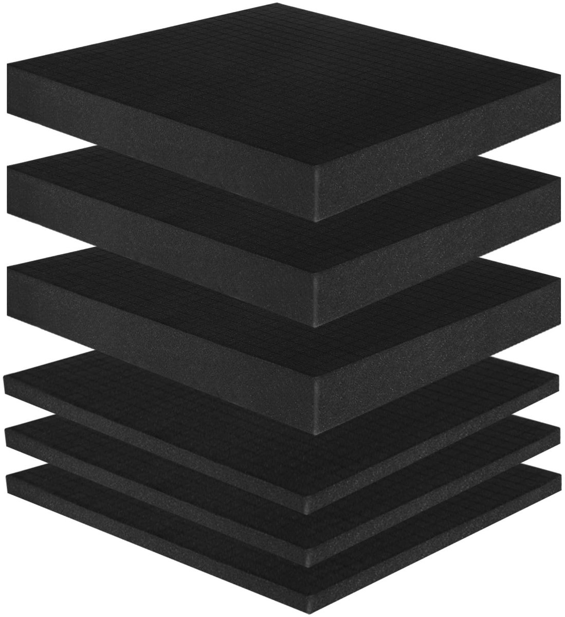 Solidchoice - Set van 6 Foam Invoermatten voor Miniaturen