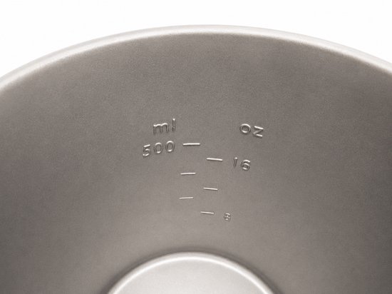 VinterFjord Titanium Kookpot 750 ml - Ultralicht - Inclusief Opbergtas — afbeelding 3