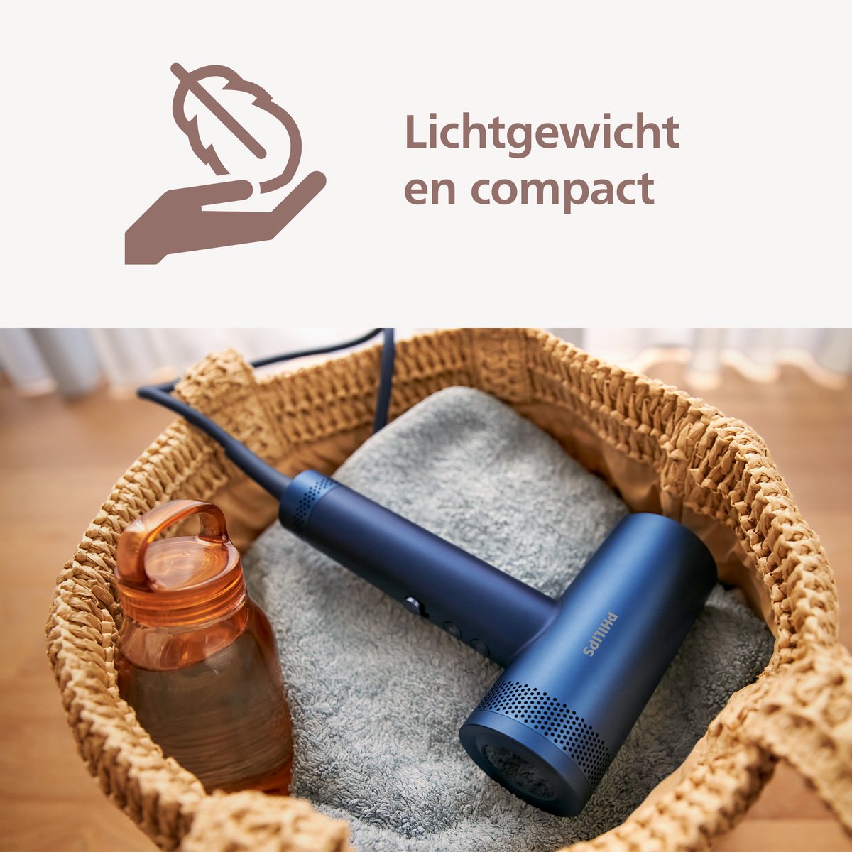 Philips Haardroger 8000 Series – Föhn – Blauw - BHD839/10 - afbeelding 2