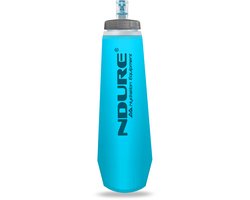 NDURE Soft Flask 500 PRO – Opvouwbare Hardloopfles 500 ml – Softflask voor Trailrunning, Hiking & Outdoor – BPA-vrij