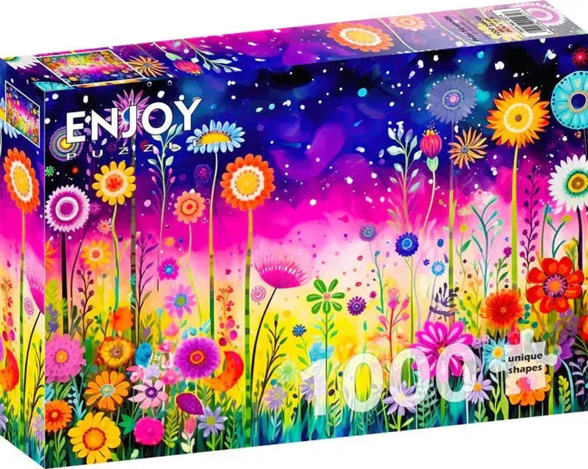 Enjoy Puzzle legpuzzel petal serenade 1000 stukjes bloemen. afbeelding 1
