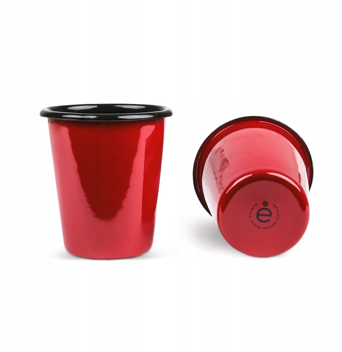Emaille Mok Koraalrood 400ml - Kamperen & Keuken