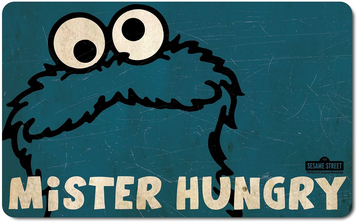 Solidchoice - Ontbijtplankje met Koekiemonster Design