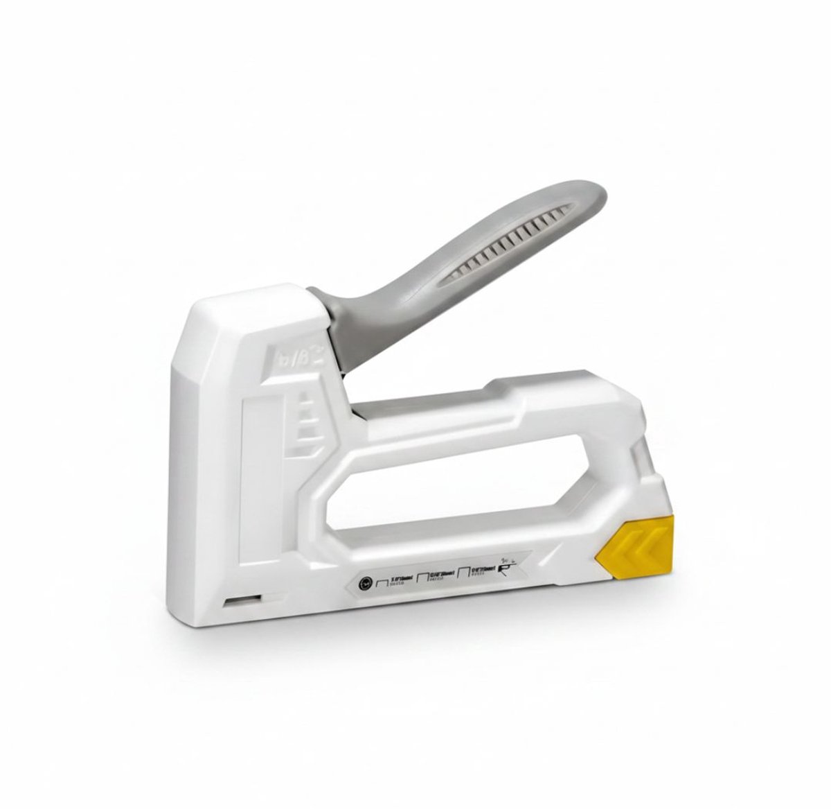 KIRA® Nietpistool - Handtacker - Spijkerpistool - Tacker - Wit - 22cm x 11cm x 3cm