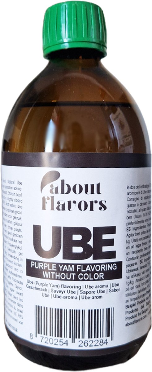 Ube-smaak - Geen kleurstoffen 500 ml