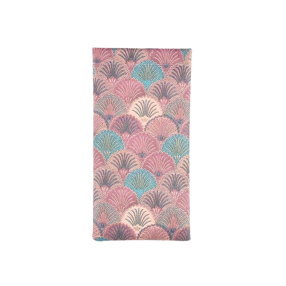 Brillenkoker / Knijp Portemonnee - Shell Pink / Roze | 17 x 9,5 cm | Kunstleder | Fashion Favorite