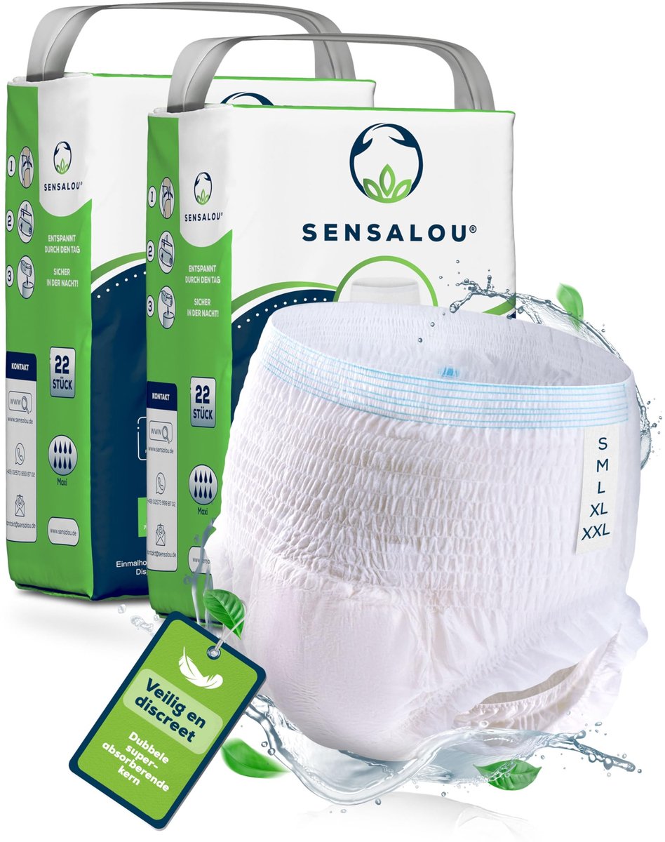 Solidchoice - Incontinentie Luiers voor Volwassenen, Maat XL