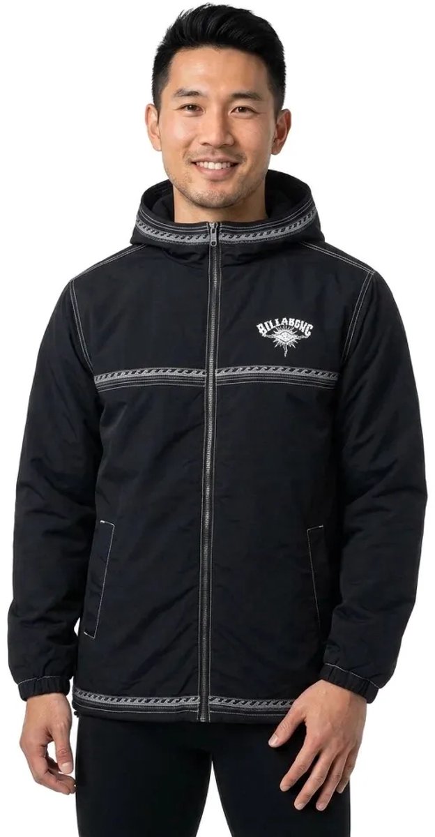 Billabong Gnarly Jas Zwart XL Man