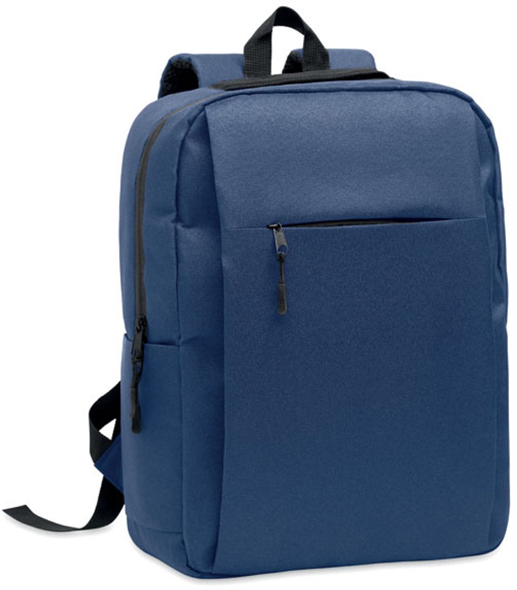 Smalle rugzak van 600D RPET polyester en 210D voering Blauw