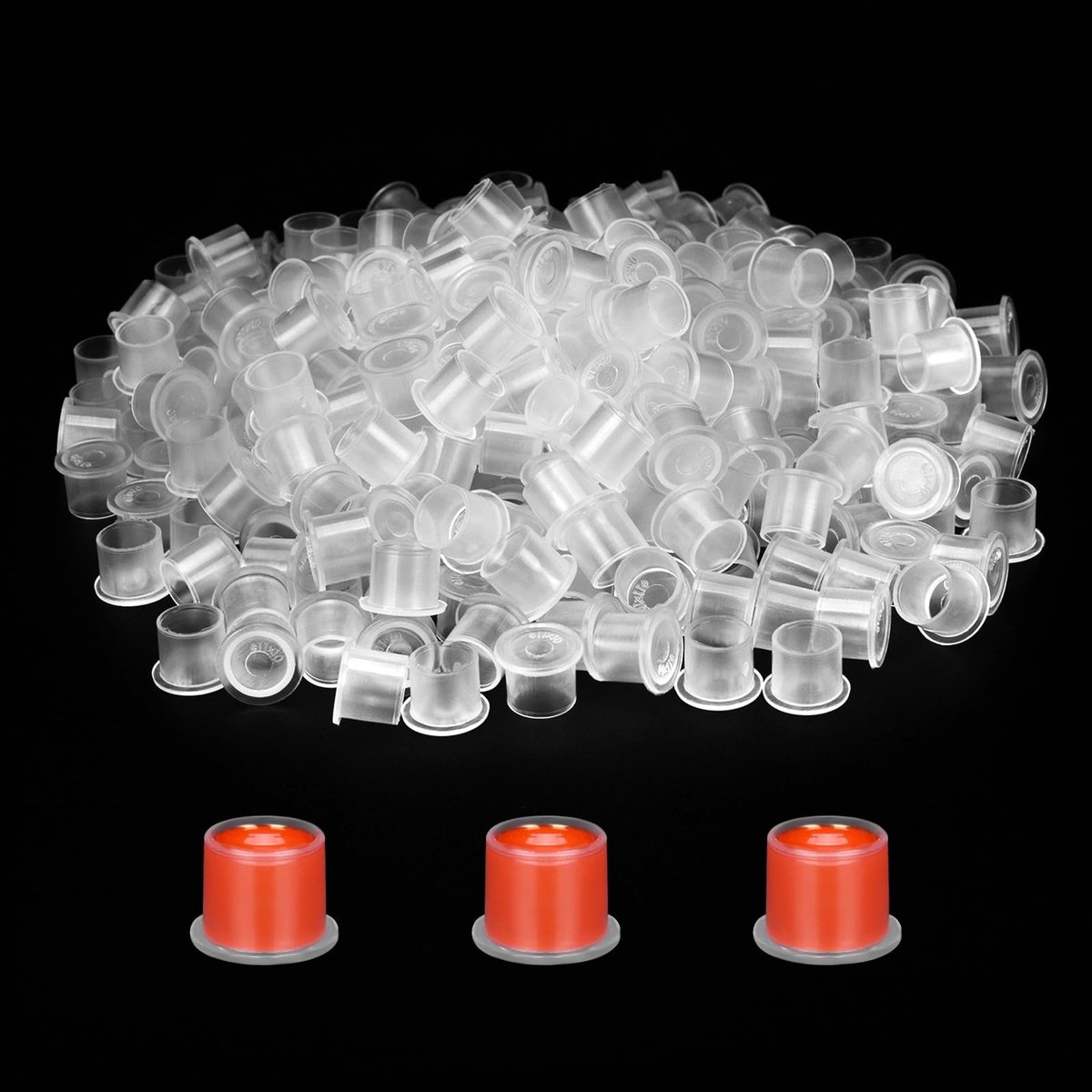 Solidchoice - 300 Stuks Tattoo-inktbekers voor Tattookit