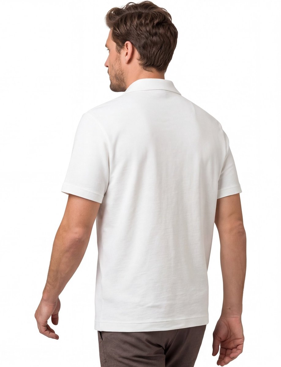 Lacoste poloshirt korte mouw wit