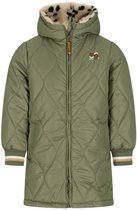 Moodstreet quilted parka JULA M607-5240/ Khaki - maat 134/140