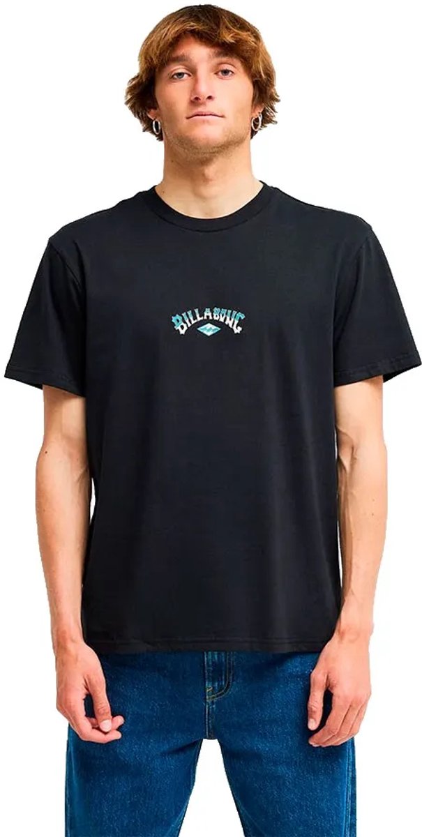 Billabong Arch Diamond T-shirt Met Korte Mouwen S Man Zwart