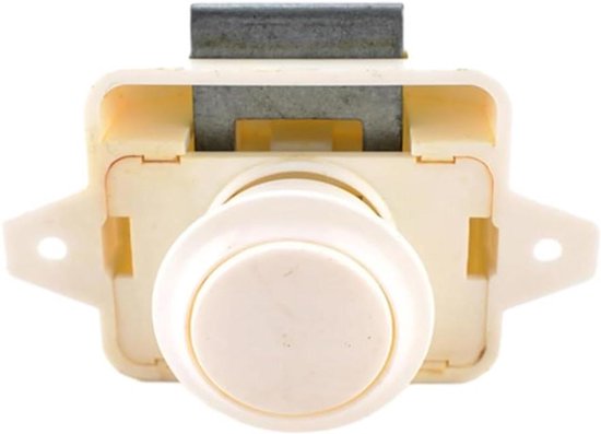 GeKLok Drukknop Catch Lock, Drukknop Deurslot voor Kastdeur Knop Caravan Boot Kast Lade Klink Bureau Lade Lock RV Meubelgreep