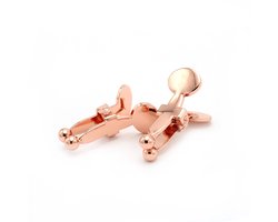 Kiotos - Knijper Tepelklemmen met Balvormige Uiteindes - Extra Sensaties - Rosé Goud