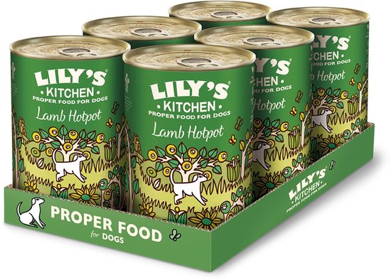 Lily's Kitchen - Hondenvoer - Natvoer - Stoofpotje met Lam - 6 x 400g