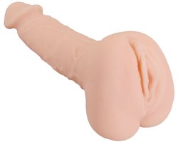 Kiotos - Masturbator & Dildo Pussy 2-in-1 - lichte huidskleur