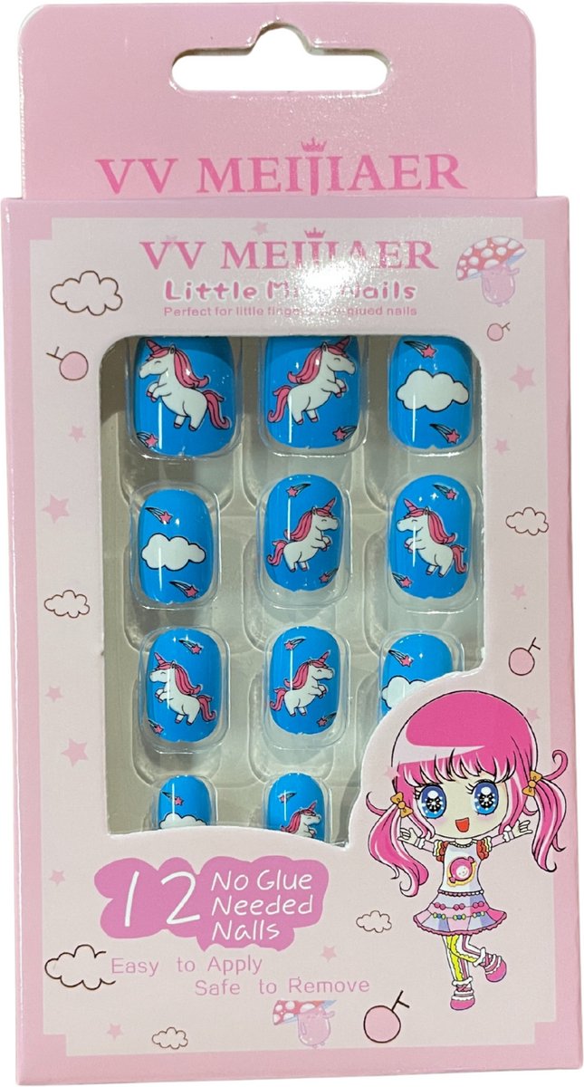 Plaknagels | Nepnagels | Lieveheersbeestje | voor Kinderen | Geen Lijm Nodig