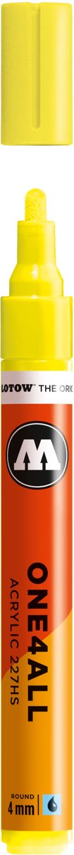Molotow - One4All 4mm Marker Neon Yellow Fluorescent