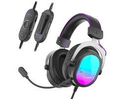 FIFINE H16 - Headset - Over-Ear - Noise Canceling - Voor Gaming - Streaming - Podcast - Met microfoon - geschikt voor PS5/PS4 - PC