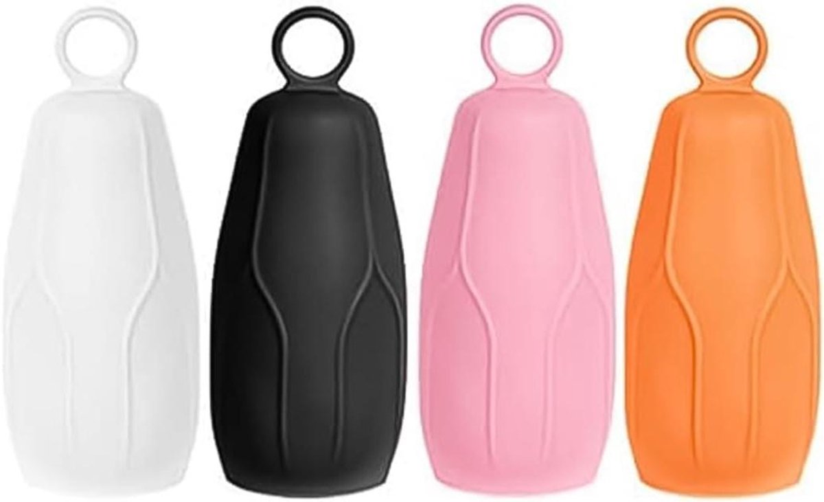 Allecto plus - Siliconen reisfleshoezen 4-pack voor lekvrije flessen - Herbruikbare toiletaccessoires & reiscontainer bescherming in bagage