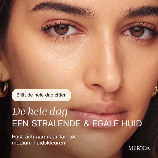 Meroda Changing Foundation - Kleurveranderende Foundation - 30ml