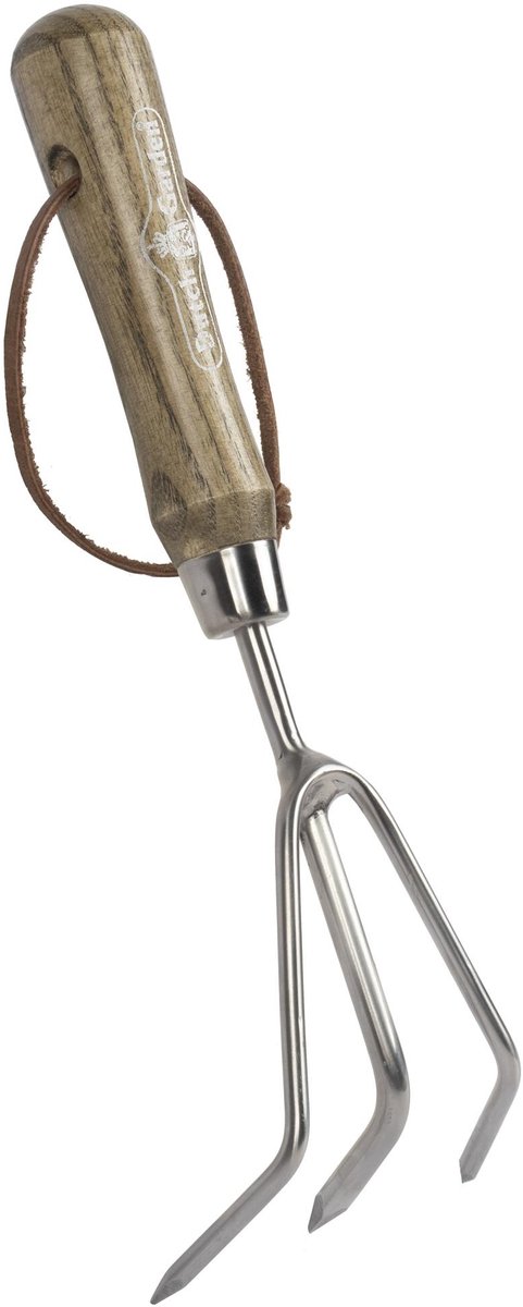 Dutch Garden - Handcultivator - Hoogwaardig RVS - FSC Hout