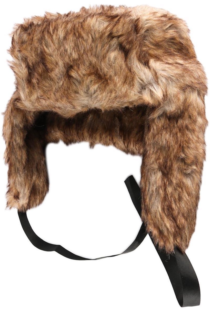 Allecto plus - Winterjachthoed van imitatiebont met opvouwbare rand voor dames