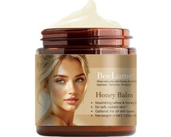 BeeLume Honey Balm – Anti-Aging – Gezicht & Lichaam – Tallow & Honing – Kokos- & Olijfolie – Vitamine E – 120 g