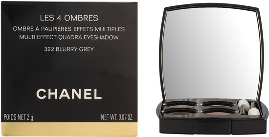 CHANEL Les 4 Ombres oogschaduw 322 Blurry Grey 2 g Mat, Metallic