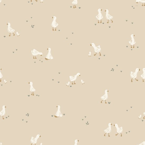 Little Dutch Little Goose Behang Kinderkamer - Dieren - 10mx52cm